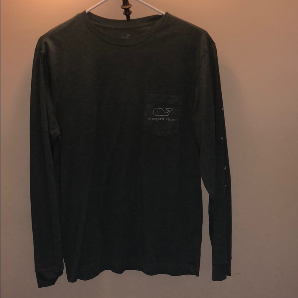 Men’s Vineyard Vines Long Sleeve T-Shirt w/ Pocket